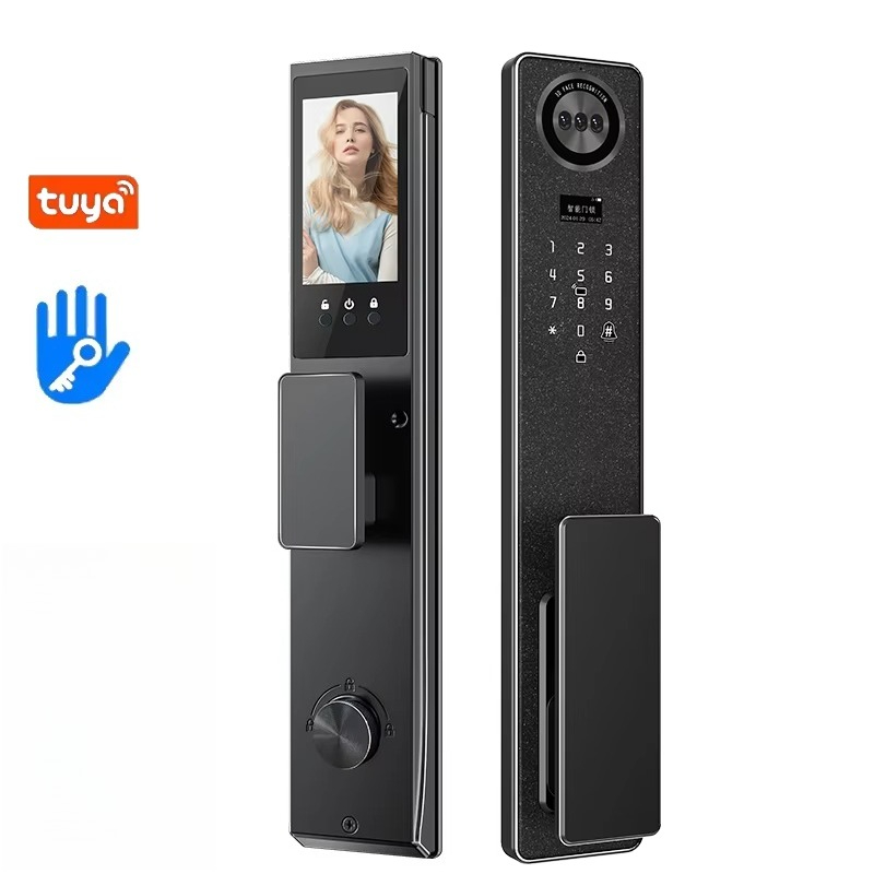Electronics & Gadgets Icon - Tuya WiFi スマートドアロック、家庭用生体認証指紋ロック、キーパッドパスワード電子ロック、盗難防止フロントドアセキュリティロック