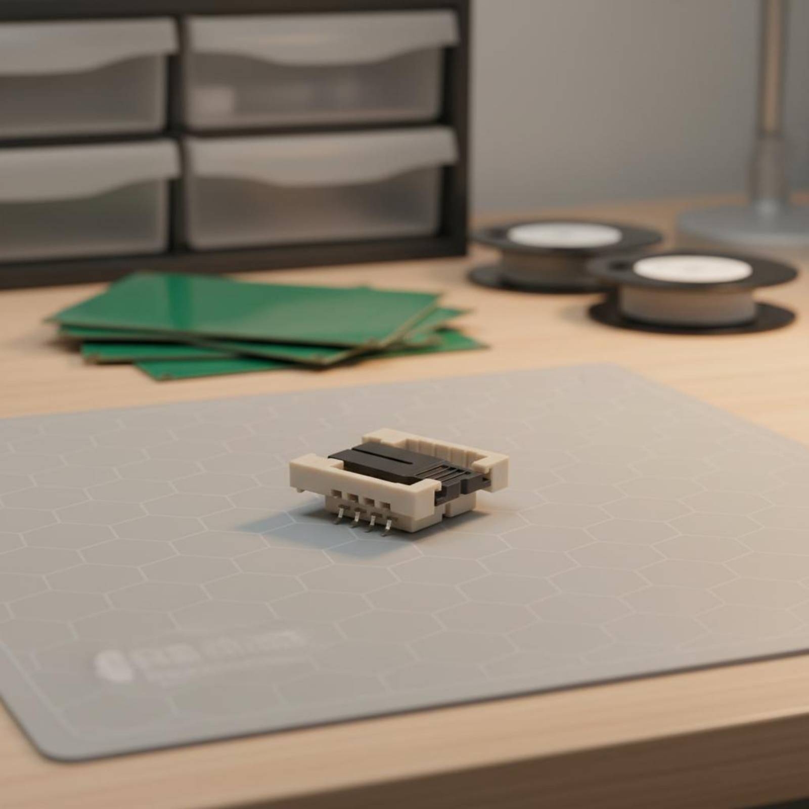 Electronics & Gadgets Icon - QFN8 テストソケット ヒンジ付き QFN8 コンタクトソケット 電子部品