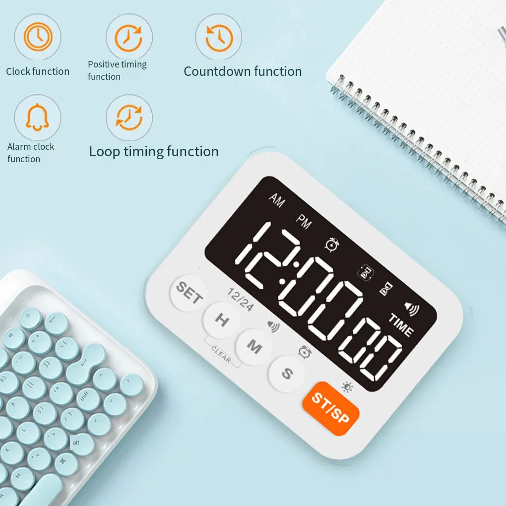 Electronics And Gadgets G - クッキングタイマー デジタルアラーム 子供用カウントダウン 電子キッチンガジェット