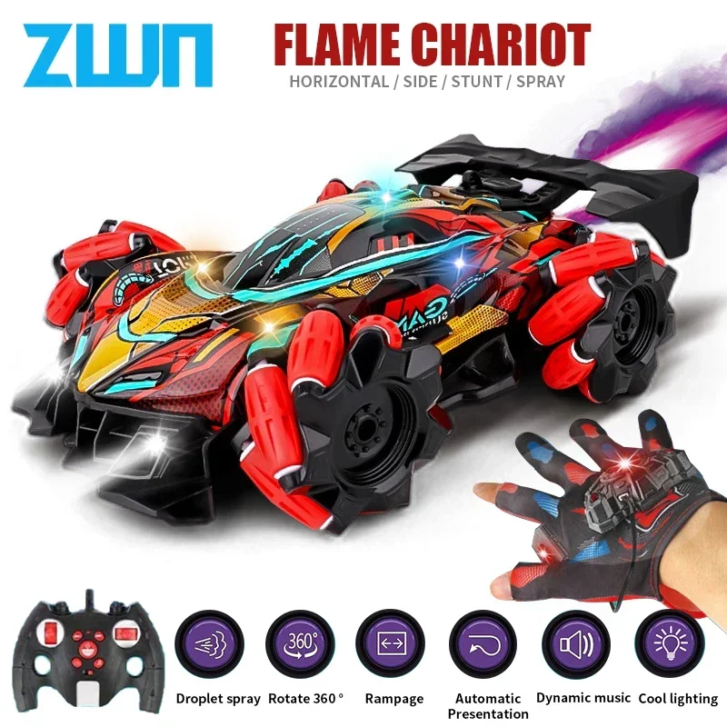 Led Gloves Music - F2 RC ドリフトカー音楽 Led ライト 2.4