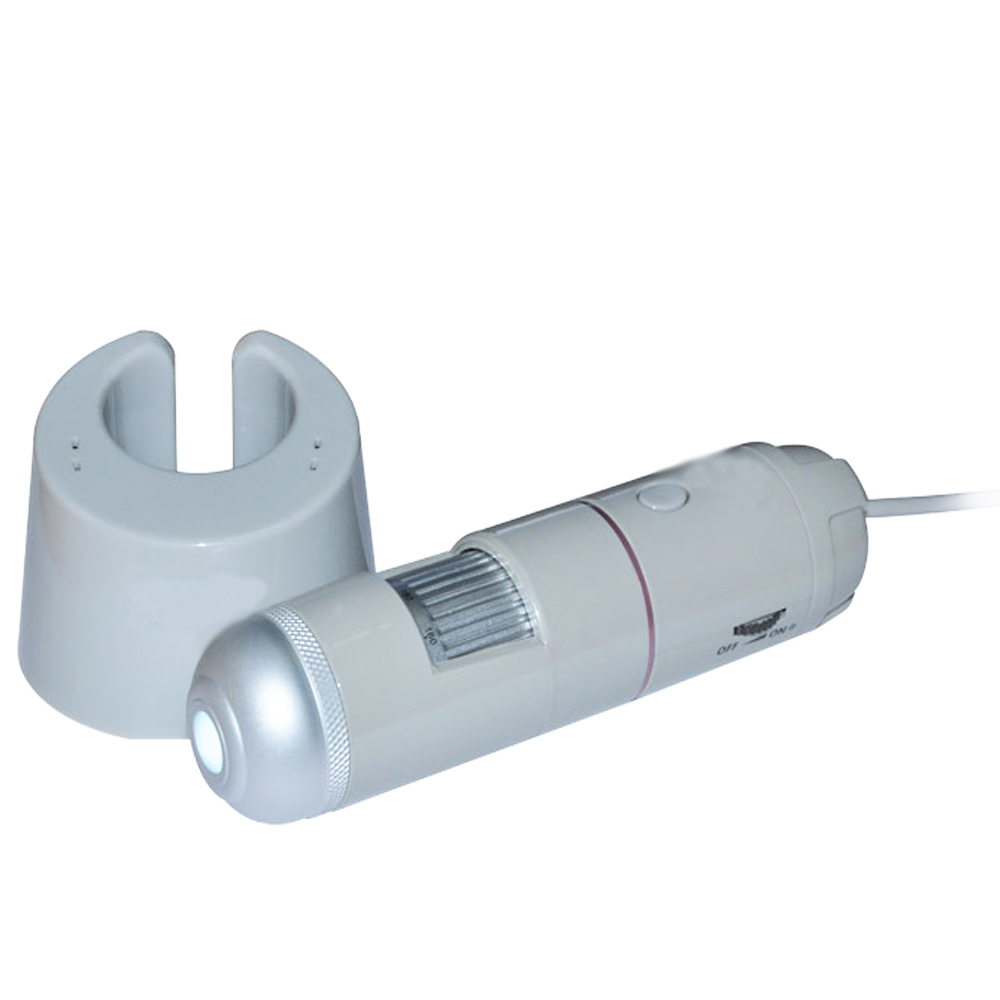 Usb Microscope Digital - 5X-200X 拡大鏡 8LED usb hd デジタル頭髪顕微鏡皮膚検出器スキンアナライザー