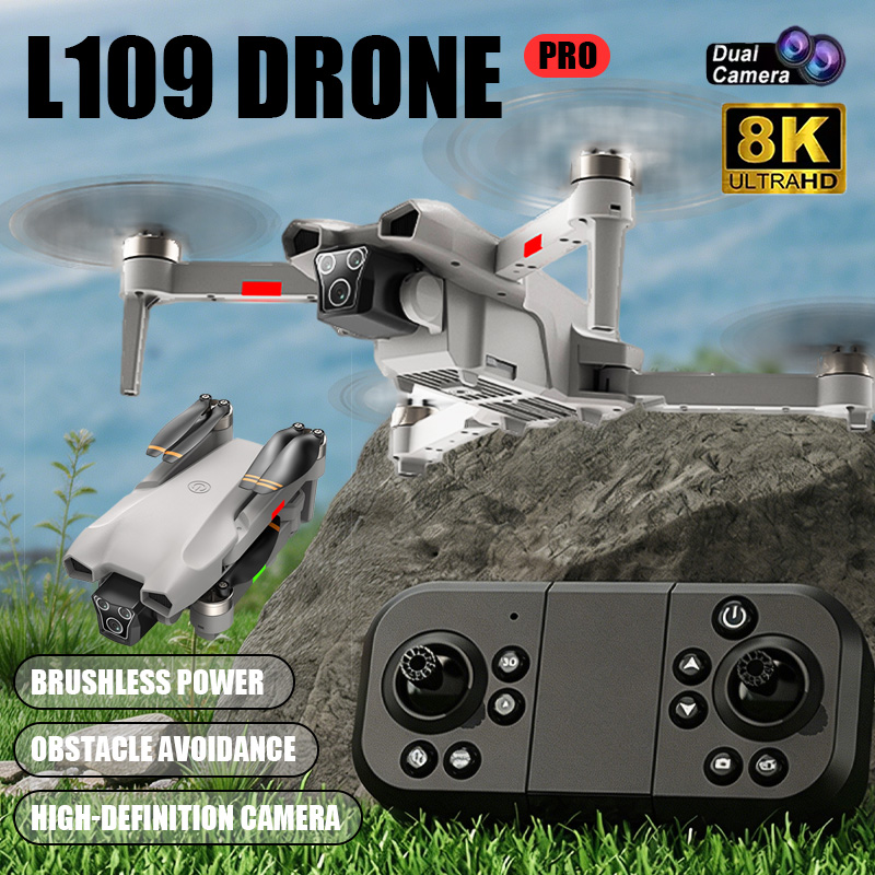 Gadgets For Electronics - 新型ホットL017プロドローン ブラシレス 3Dロール 360 ° 折りたたみ式クアッドコプター