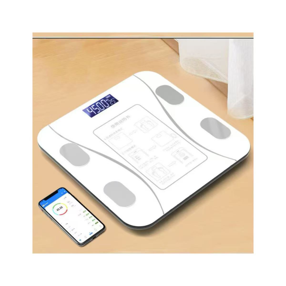 体脂肪計スマートワイヤレスデジタル体重計体組成分析装置スマー - Body Fat Scale Smart のレビューと価格