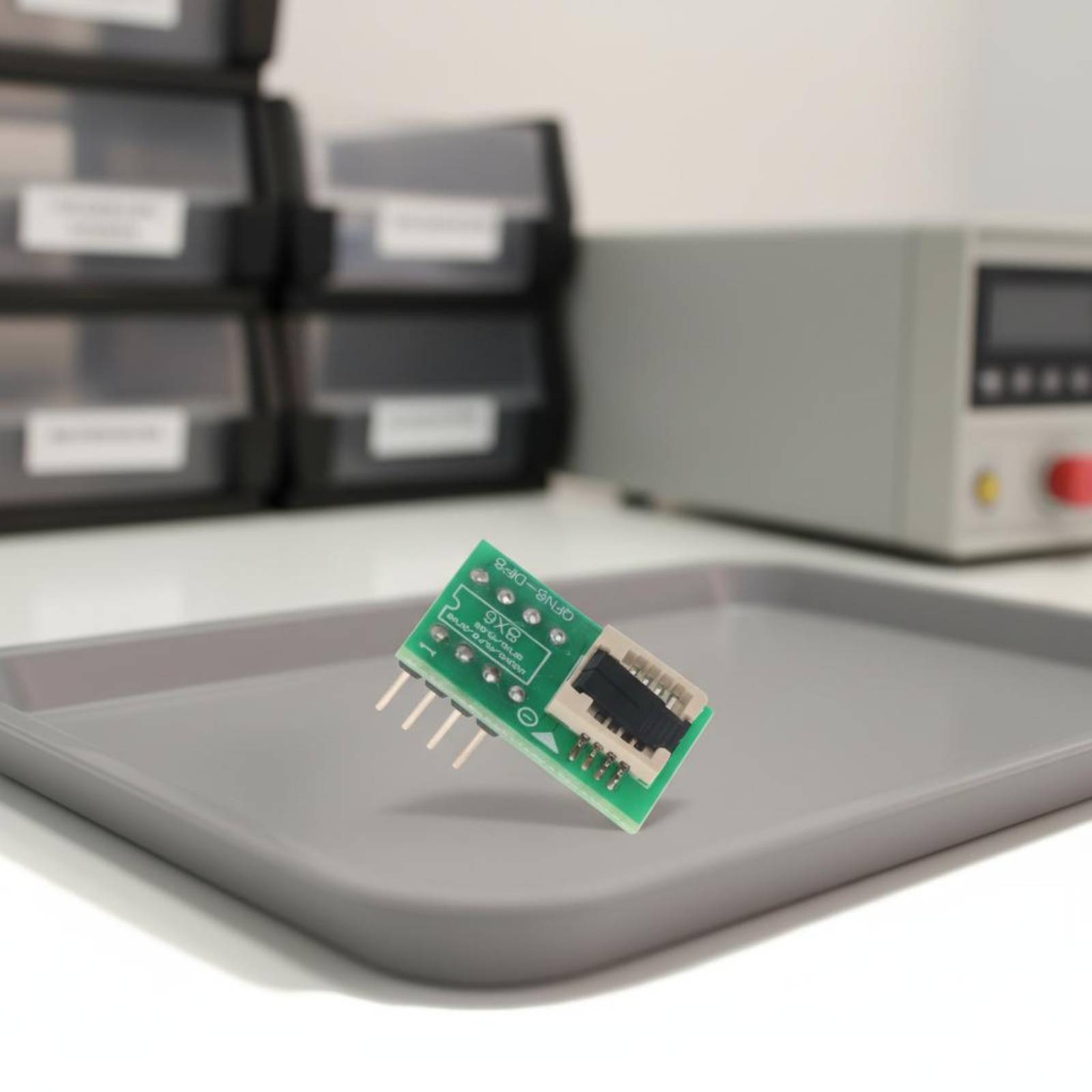 QFN8 テストソケット ヒンジ付き QFN8 コンタクトソ - Electronics & Gadgets Icon のレビューと価格