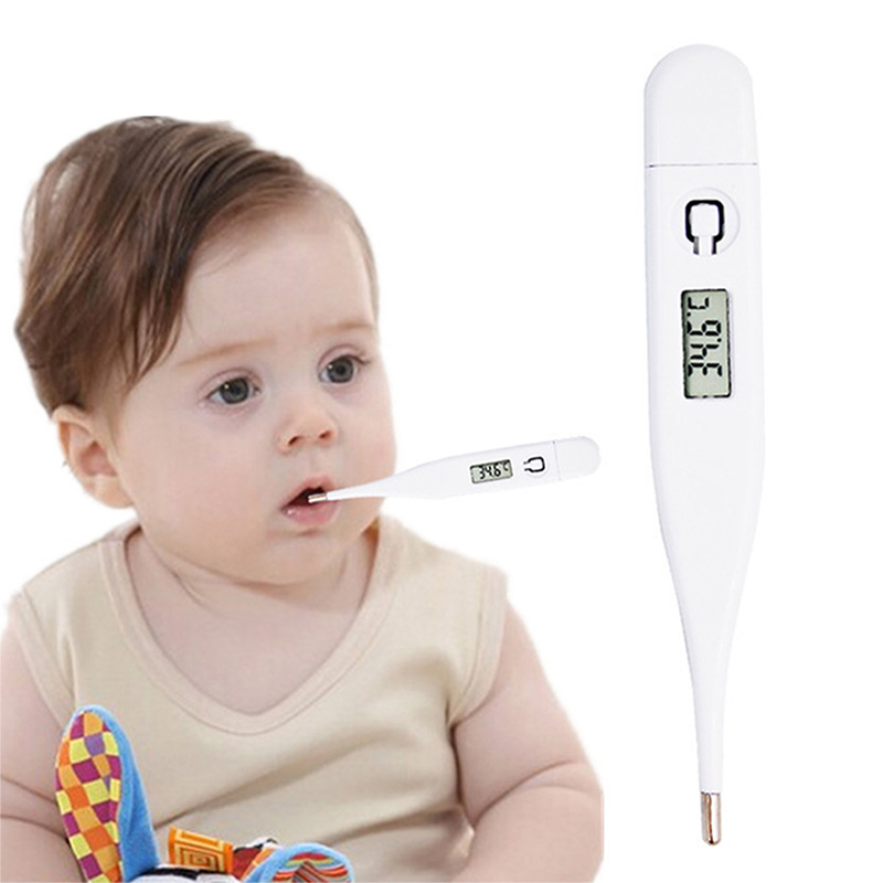 デジタルLCD口腔温度計,電子臨床温度計,温度測定,子供,赤 - Gadgets For Electronics のレビューと価格