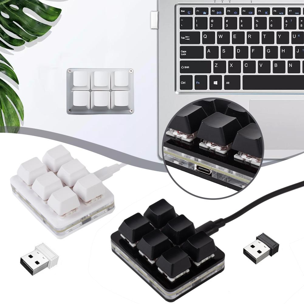 ミニ 6 キーキーボード Bluetooth カスタムキーパ - Wireless Keyboard Mini のレビューと価格