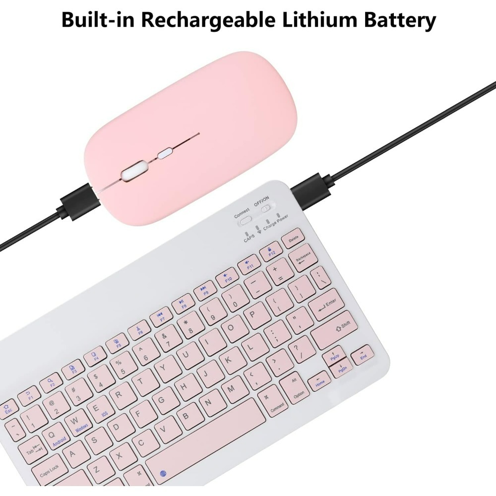 10 インチワイヤレス Bluetooth ミニキーボード  - Wireless Keyboard Mini のレビューと価格