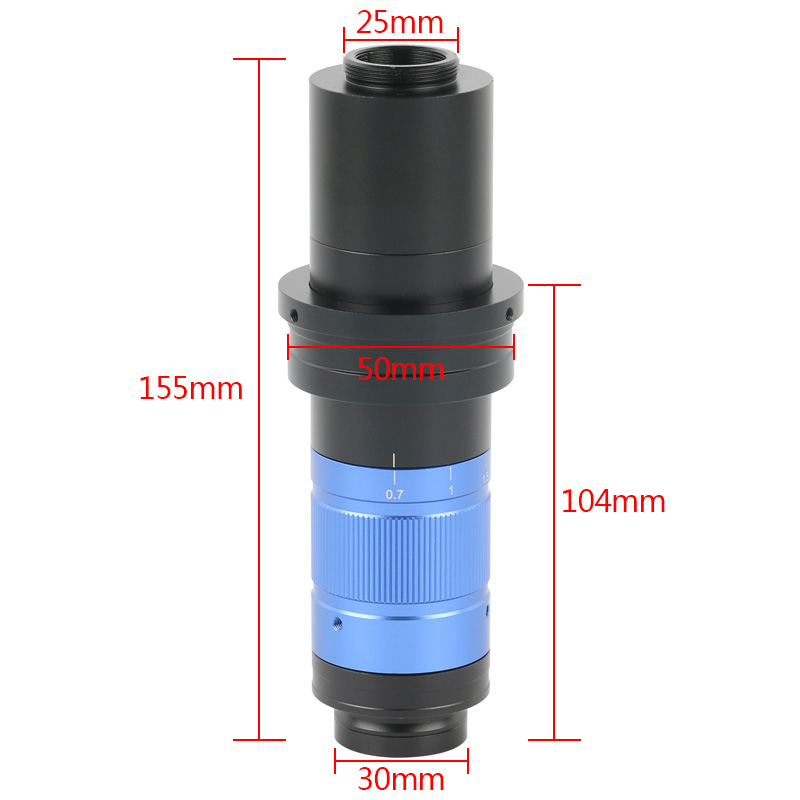 W050 W075 バーローレンズ調整可能 0.7X-5.6 - Usb Microscope Digital のレビューと価格