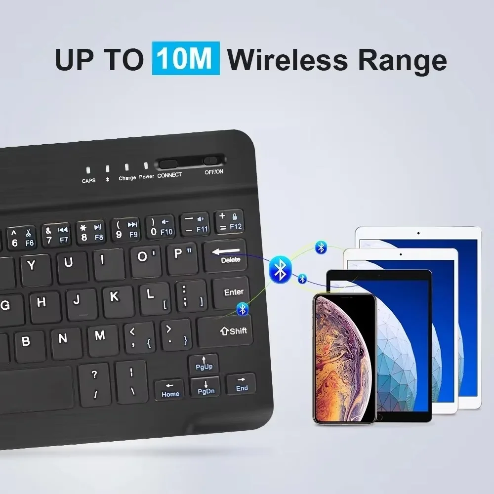 iPad第10世代、iPad Pro 13/12/11/10 - Wireless Keyboard Mini のレビューと価格