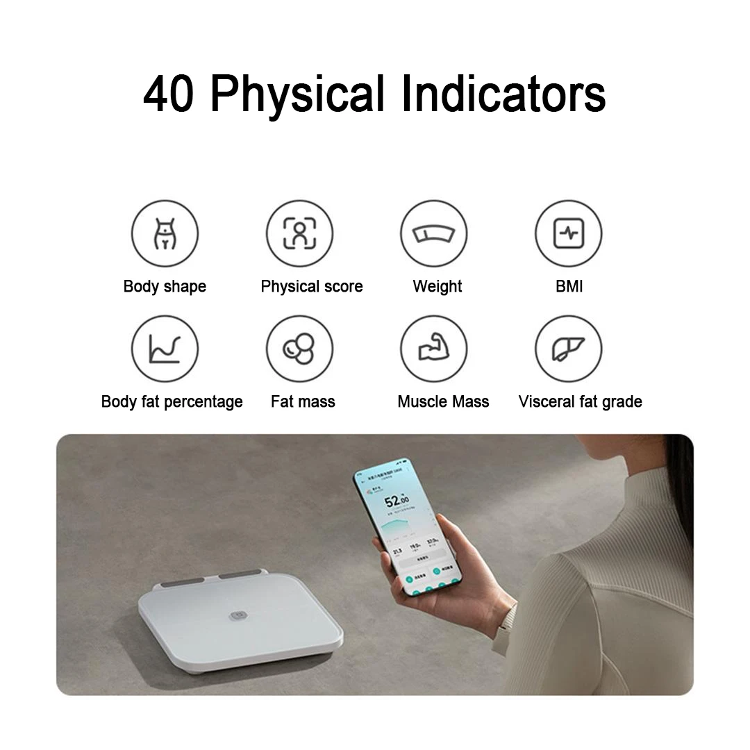 Mijiaスマート体組成計S800 8電極Bluetooth - Body Fat Scale Smart のレビューと価格