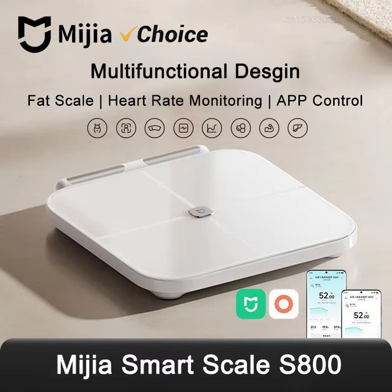 Mijia スマートスケール S800 8電極体組成計 Mi - Body Fat Scale Smart のレビューと価格