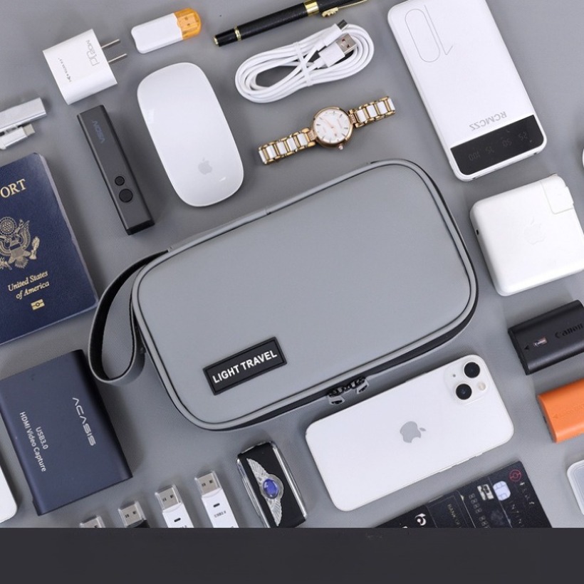 軽量ハンドヘルドデジタルガジェット収納バッグ、多ポケット電子 - Electronics & Gadgets Icon のレビューと価格