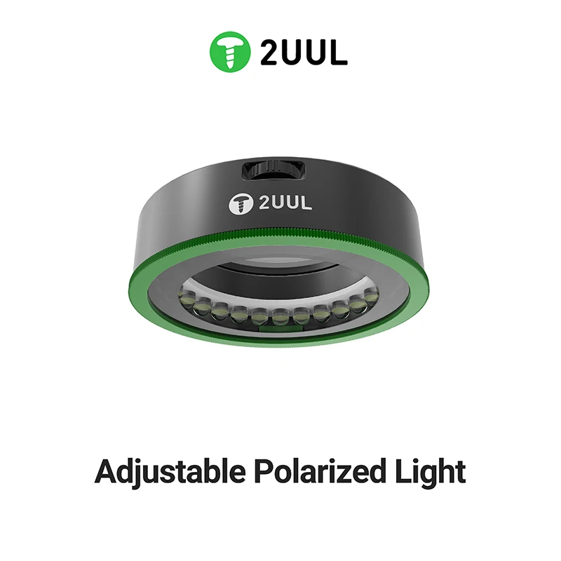 2UUL調整可能偏光ライトMS97調整可能明るさ防塵携帯電話 - Usb Microscope Digital のレビューと価格