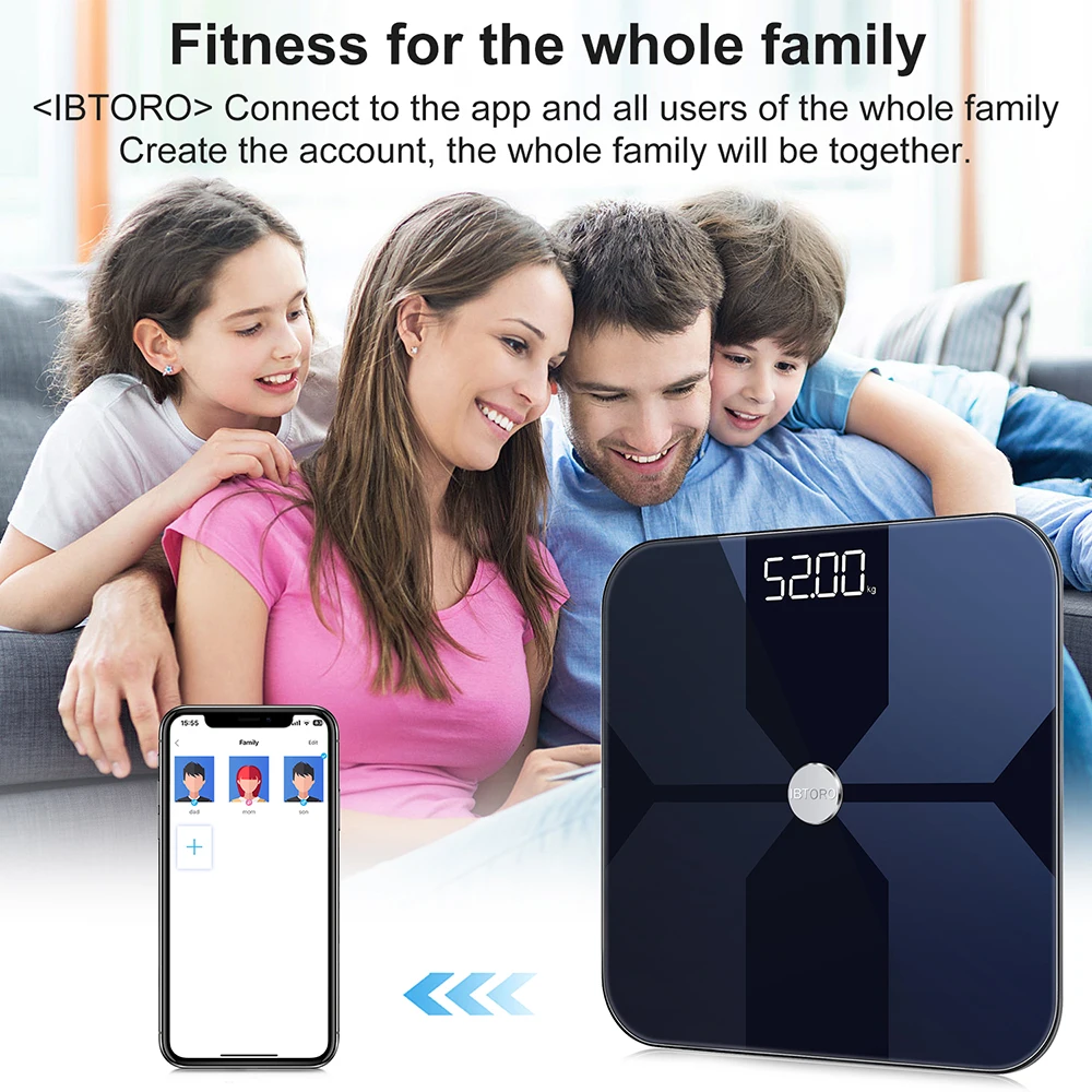 体脂肪計 Wifi ホーム精密インテリジェント電子脂肪測定  - Body Fat Scale Smart のレビューと価格