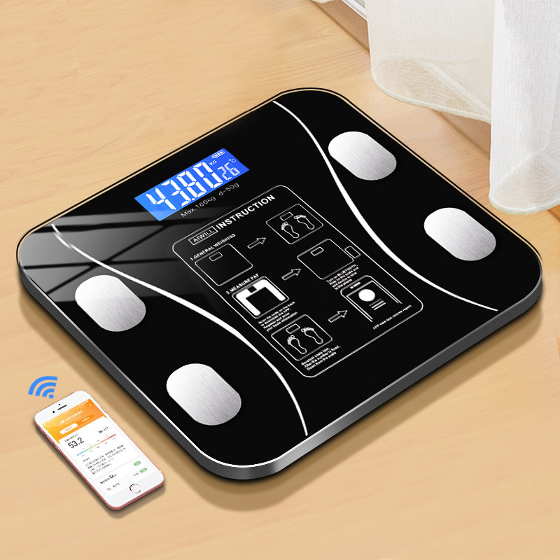 体脂肪計スマートワイヤレスデジタル体重計体組成分析装置スマー - Body Fat Scale Smart のレビューと価格