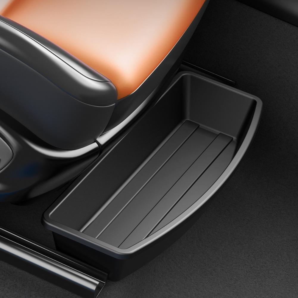 シート下収納ボックス ユニバーサルカーシートボトムオーガナイ - Gadgets For Electronics のレビューと価格